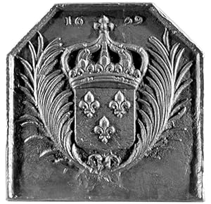 Dommartin Kaminplatte Fleur de LYS 1622