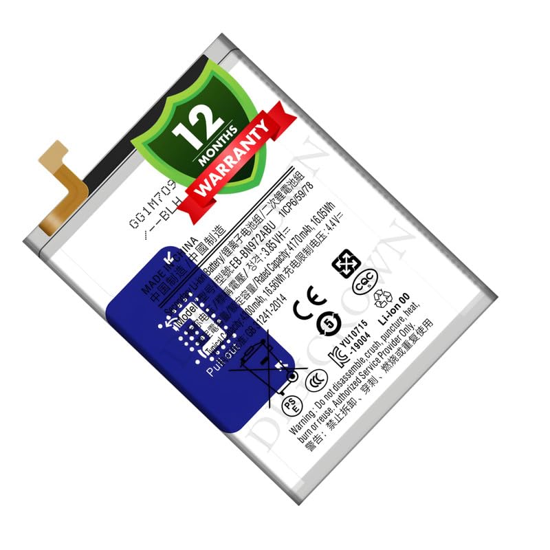 Image of Original EB-BN972ABU Battery Compatible for Samsung Galaxy Note 10+ | Note 10 Plus - (4300mAh) - 1 Year Warranty DF7