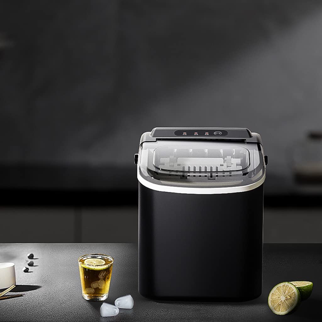 RJJ Fabricante de Hielo pequeño hogar Comercial de 15 kg Dormitorio automático Fabricante de Hielo