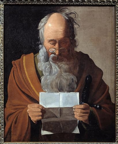Lienzo San Paolo Georges De La Tour impresión artística vertical para decoración de interiores