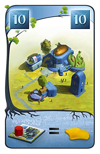Image of Ginkgopolis Board Game | Competitive Worker Placement Strategy Game for Adults and Kids | Ages 10+ | 1-5 Players | Average Playtime 45 Minutes | Made by Pearl Games