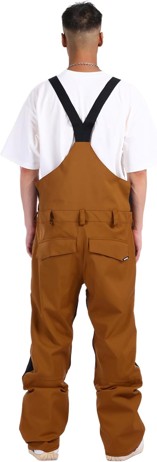 GSOU SNOW Women Men Ski Bibs Snowboard Pants Snow Bibs Overalls Waterproof Windproof Insulated Winter Sport Warm - Image 2