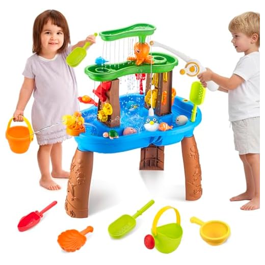 ZACEAC 3-Tier Water Table for Kids