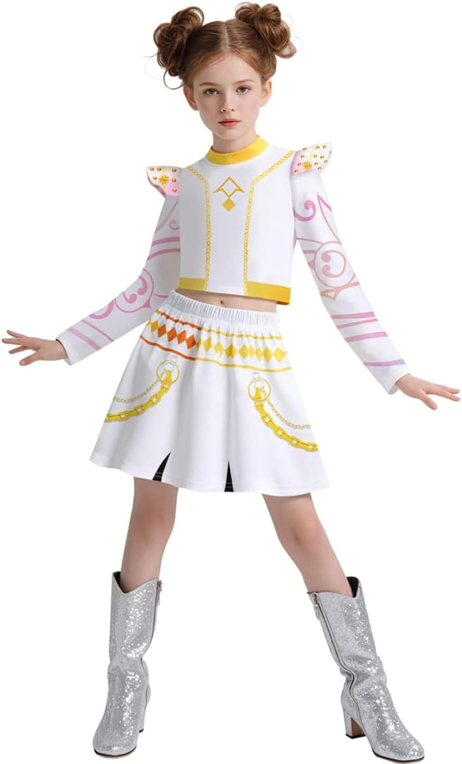 Demon Costume Rumi Mira Zoey Anime Cosplay for Girls Party Performance Halloween Outfits Birthday Gift