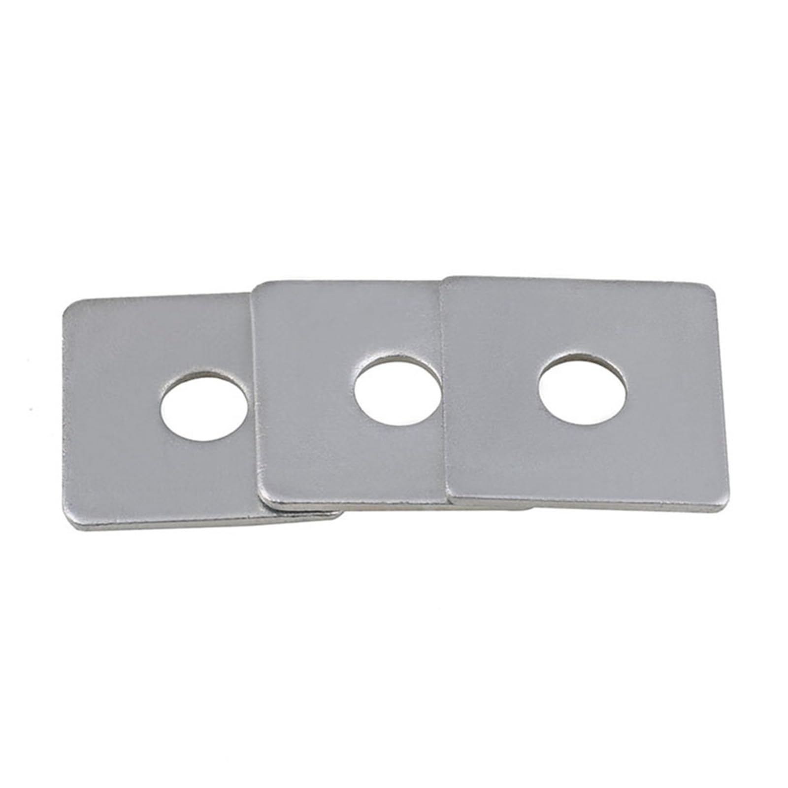 1/5/10 Uds M8 M10 M12 M14 M16 arandelas planas cuadradas junta de arandela chapada en Zinc brillante(10pcs,M14x40x3)