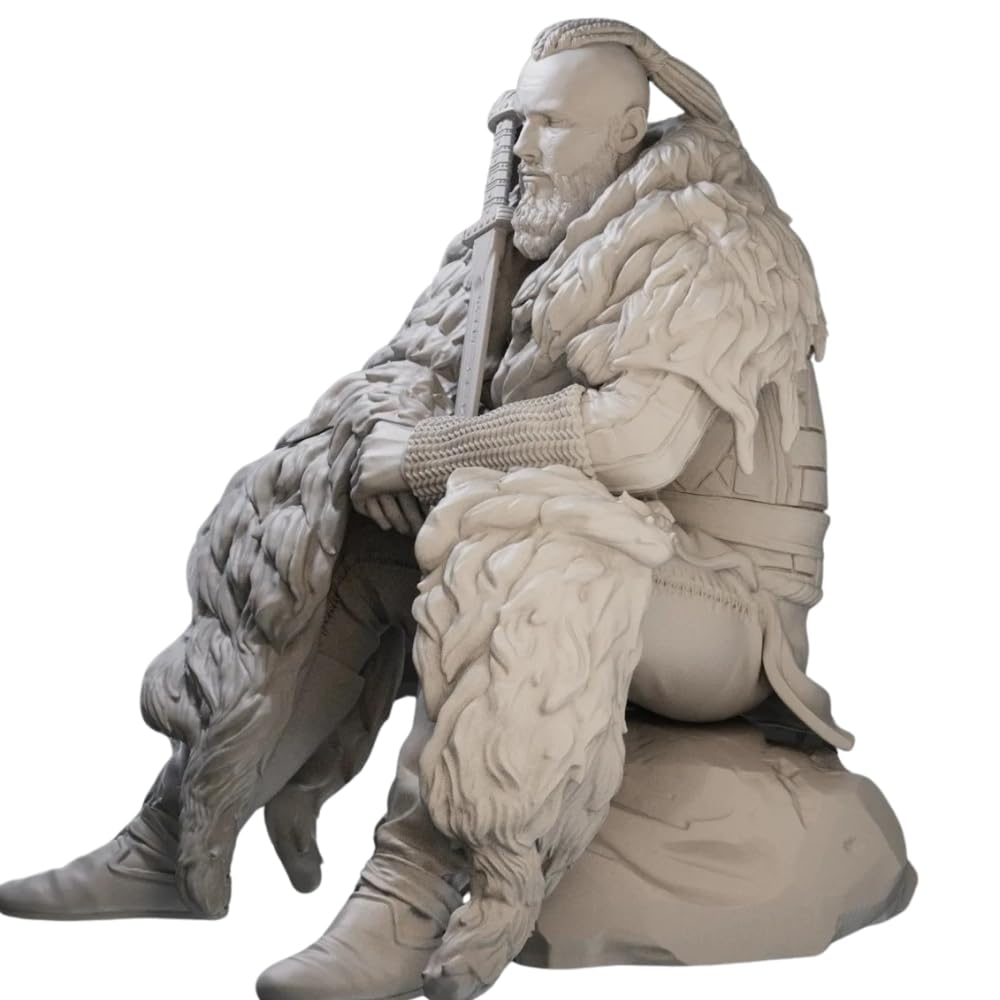 Amazon.com: Escala 1/24 Guerrero Vikingo Bjorn Ironside El Rey de