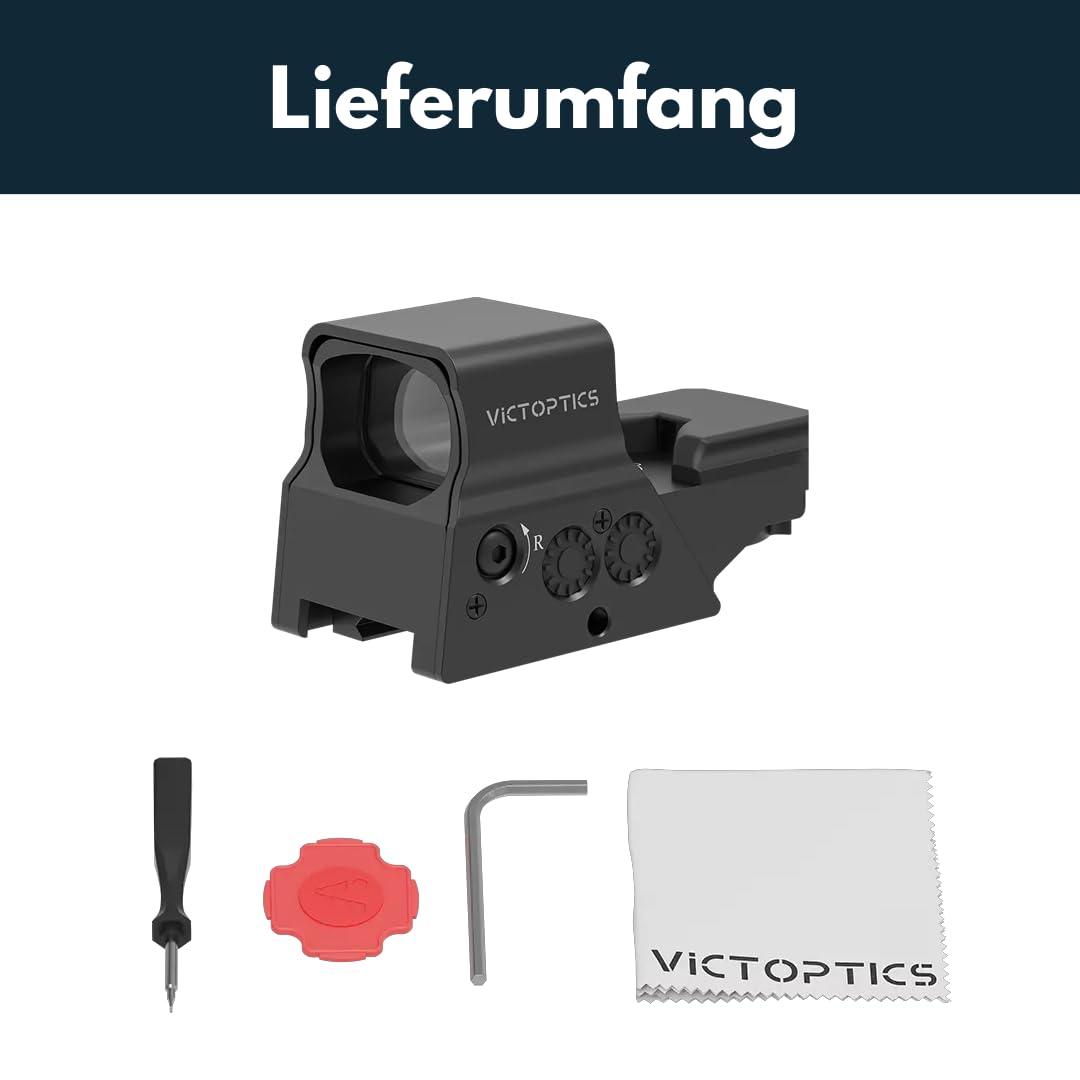 Victoptics RDSL35 Omega SRD 1x27x39 Zieloptik für Jagd und Sport
