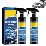 Quick Effect Coating Agent for Car, spray coating agent 3 in 1 Hochschutz-Auto-Beschichtungsspray, Das hocheffiziente Keramik-Beschichtungs spray, Repariert Kratzer Schnell (2 Stück)