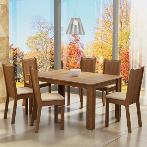 El Mejor Listado de Mesa de 6 Sillas más recomendados. 26 Imagen adicional