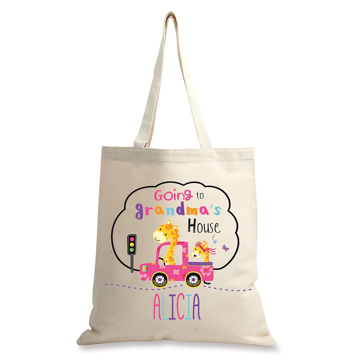 Lillian VernonPersonalized Girls Canvas Tote