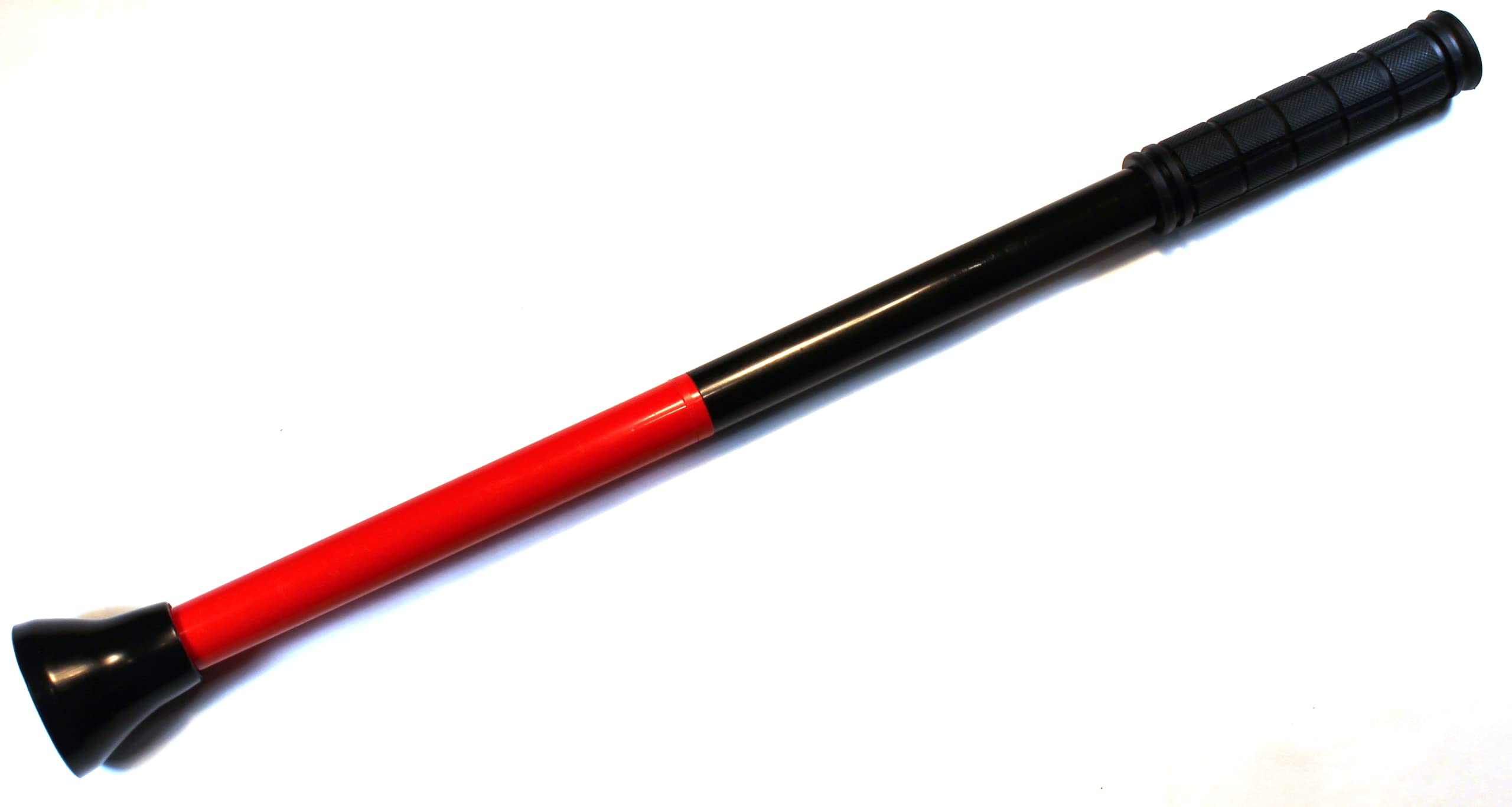 The Lucky Pickup Stick Golf Ball Retriever - a 25 Inch Black & Red Suction Cup Golf Ball Retriever for Retrieving Golf Balls While remaining Seated in The Golf cart.