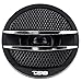 DS18 TX1S Tweeter X1 1.38-inch 200 Watts Max Pei Dome Ferrite Tweeters with Mounting Kit Angle, Flush, & Surface - Set of 2 (Black/Silver)