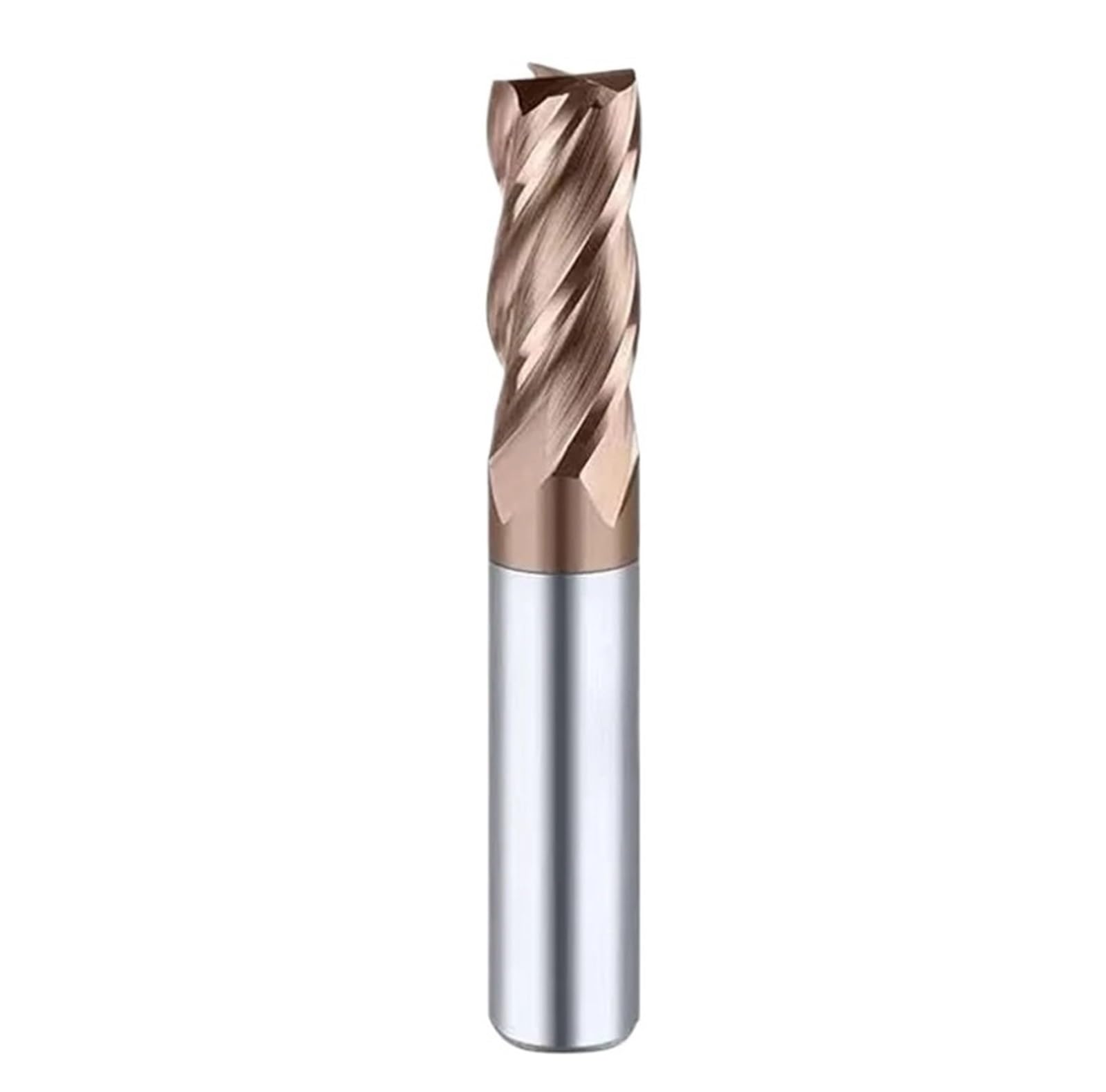 1 szt. Frez trzpieniowy do zaokrąglania narożników z węglika wolframu CNC Router Bit Narzędzie frezowania HRC55 65 4 Flet Z powłoką Nano Toczenie(8R0.5x20x8Dx60L,HRC55R)