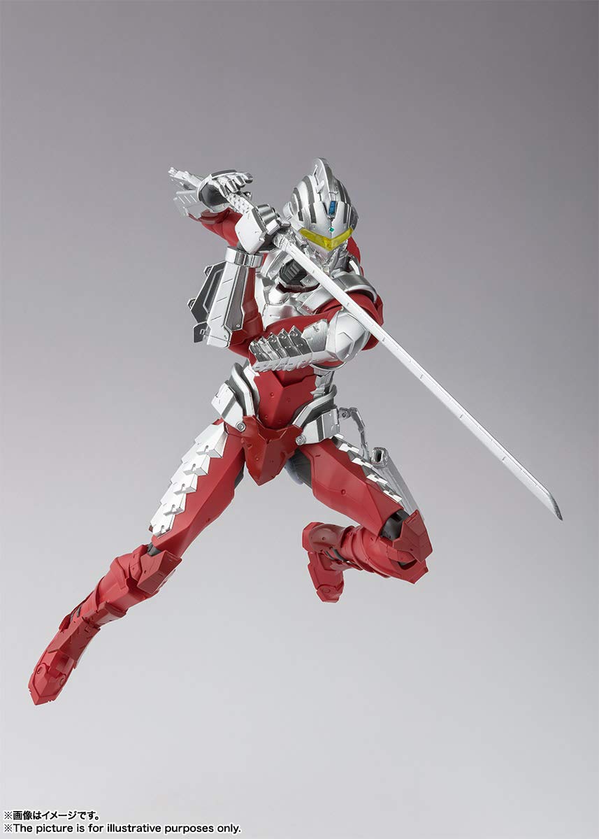 TAMASHII NATIONS Bandai Ultraman S.H. Figuarts Action Figure Ultraman Ver7 (The Animation) 16 Cm