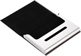 جولد ايدج حافظة بطاقات للرجال, جلد - بني