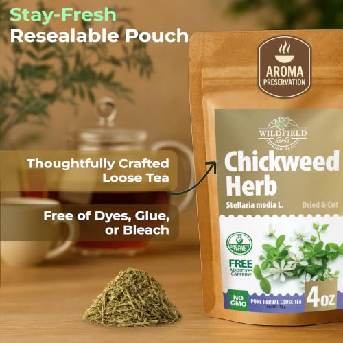 4 oz. Chickweed Herb Chickweed Tea (Stellaria Media) - 113g (4 oz) Herbal Tea Hierba De La Gallina Capiqui - image 4