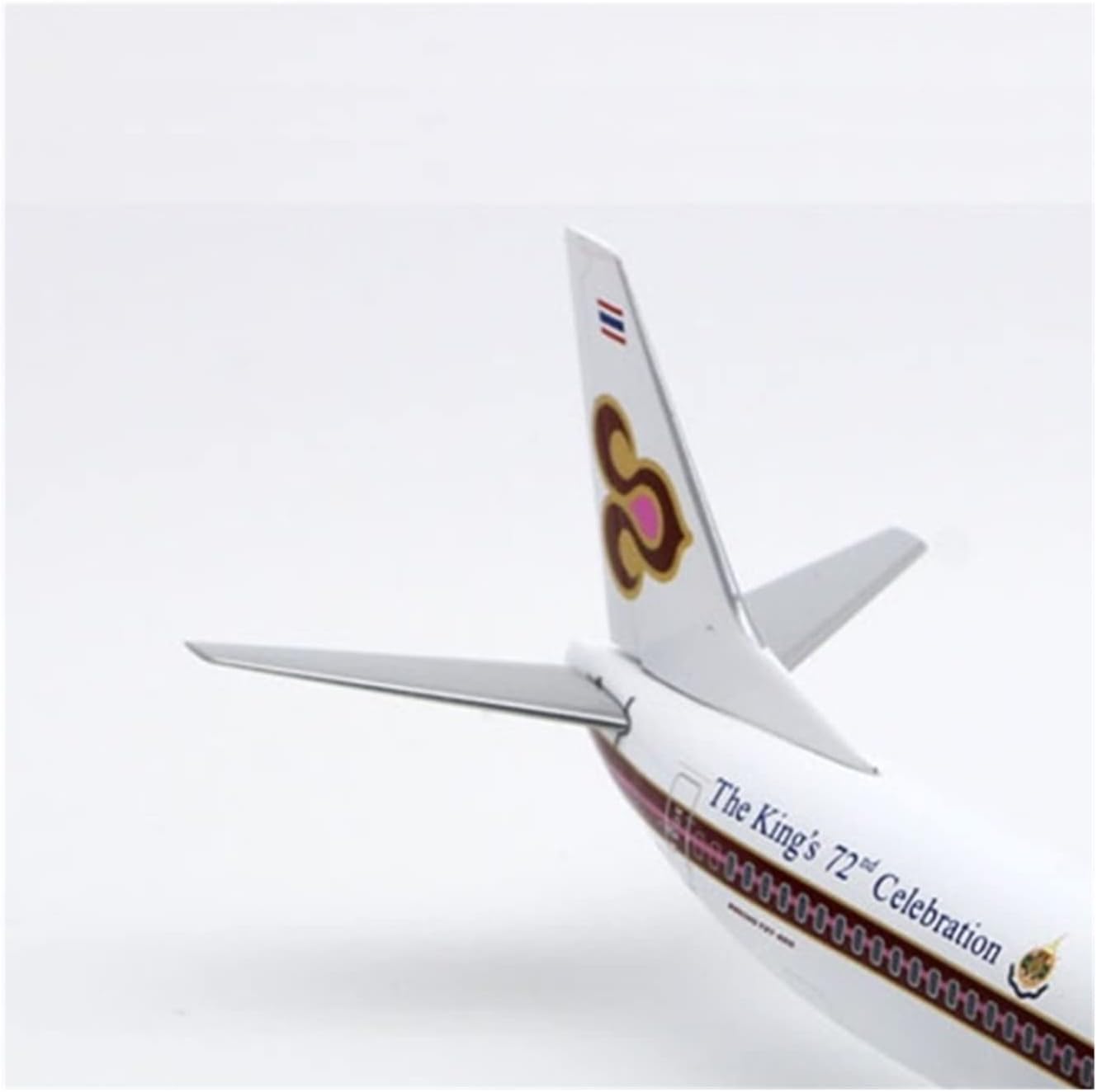 1 200 Fit for Airline B737-400 HS-TDJ Airliner Die-Cast Alloy Airplane Toy Display Series Ornament Hobby Playgame Kit