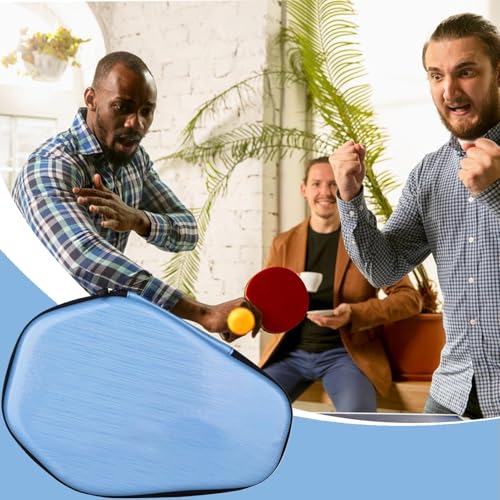 Funda para paletas de tenis de mesa reutilizable con espacio para dos raquetas 3