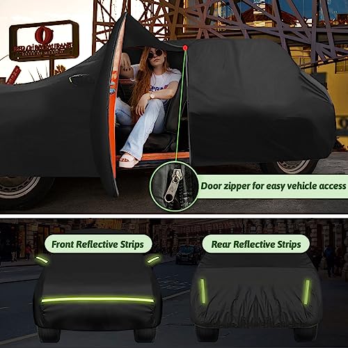 Image of Car Cover for 2014-2024 Mini Cooper Clubman /Countryman 4 Door, Waterproof All-Weather Protection Full Cooper Car Cover with Cotton