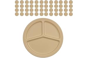 Carlisle Kingline Reusable Compartment Plate for Commercial Use