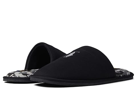 polo ralph lauren classic pony scuff slippers