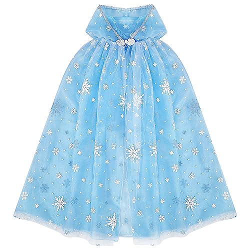 MULTI  Mantello In Tulle Con Paillettes Per Bambine, Mantello In Rete Costume Da Principessa Arcobaleno~p155117257