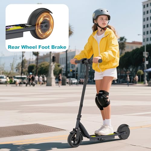 Image of Electric Scooter Adults & Kids,350 /250W Powerful Motor,15 /10 Miles,19 /9 Mph,8.5 /6.5 inch E Scooter with LCD Display