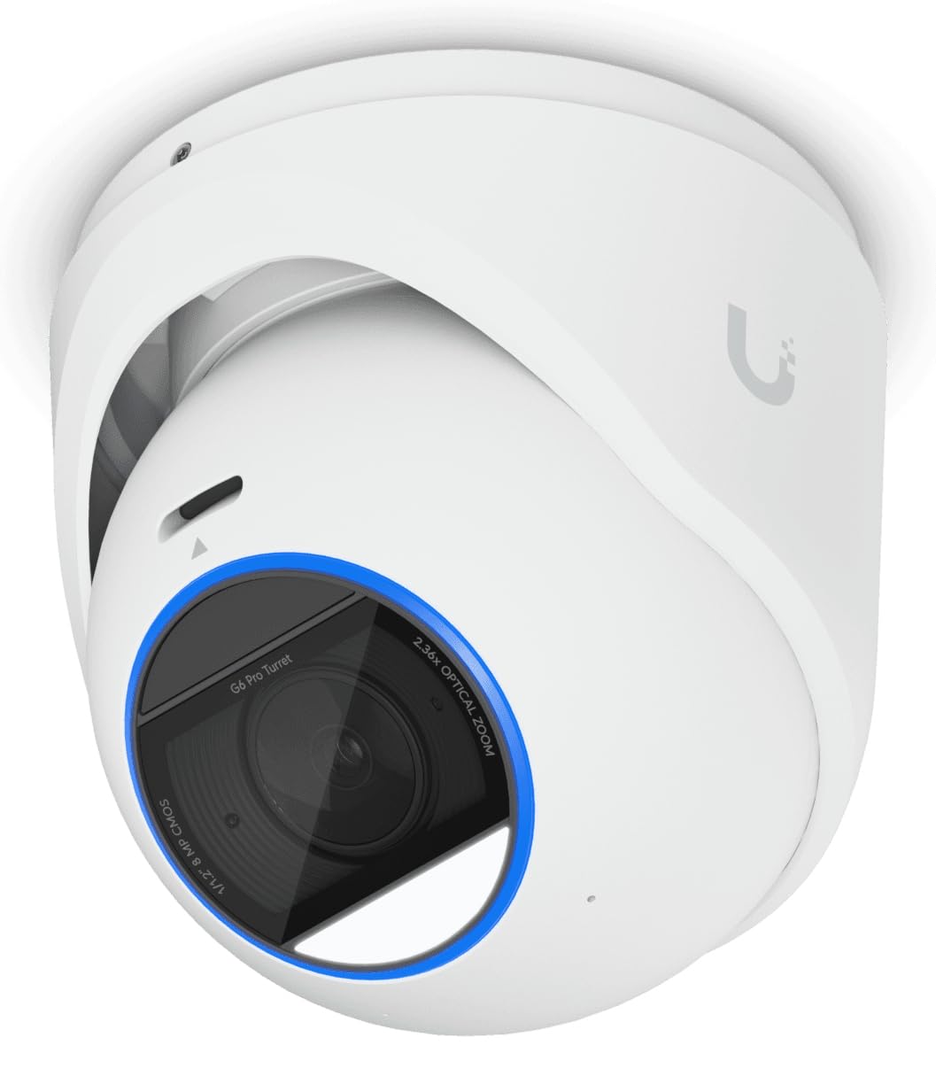 Ubiquiti UniFi G6 Pro Turret Camera - White (UVC-G6-Pro-Turret-W)