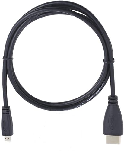 Miniatura 2 de MaxLLTo™ Cable micro HDMI A/V Audio Video HD TV Cable Cable Cable para Nextbook 8 NX785QC8G Tablet