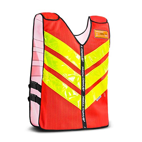 Colete Motoboy Refletivo Pro Tork Tam. G Vermelho