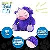 Hero-Chuckles-Plush-Squeaky-Dog-Toy-Durable-Stuffed-Animal-with-3-in-1-Squeaker Plush Squeaky Dog Toy