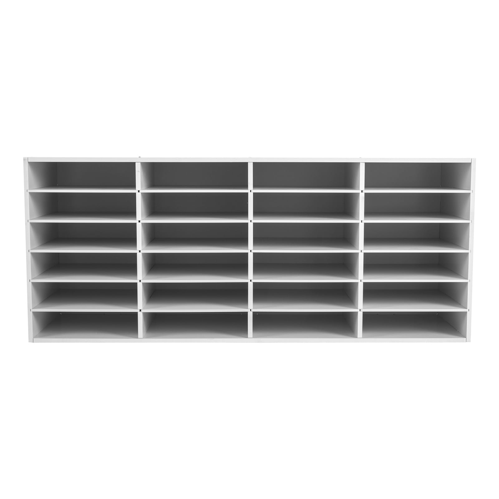 24 Fächer Dokumentenablage, Schreibtisch Weiß Organizer Schreibtisch Briefablage Büro Organizer Aktenhalter Hause Ablagefächer Ablagesystem