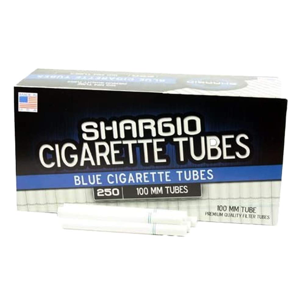 shargio cigarette tubes 100 mm Amazon.com: Shargio Blue Filter Tubes Contains 100mm Size, 250ct Light  Flavor, Stronger and Rigid Paper Which Comes with
