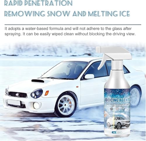 image for Generic DEICING Agent 2 Pack, Deicer Spray for Car Windshield, De-Icer