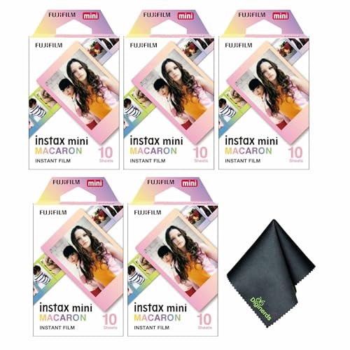 FUJIFILM INSTAX MINI Macaron Instant Film Bundle