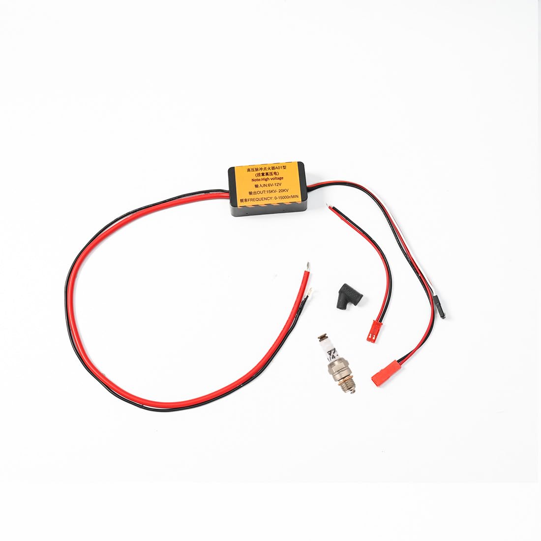 CDI-Zündgerät + Zündkerzen-Set Für RETROL HM-01 Hit-and-Miss-Modellmotor – Zündungs-Starter-Set