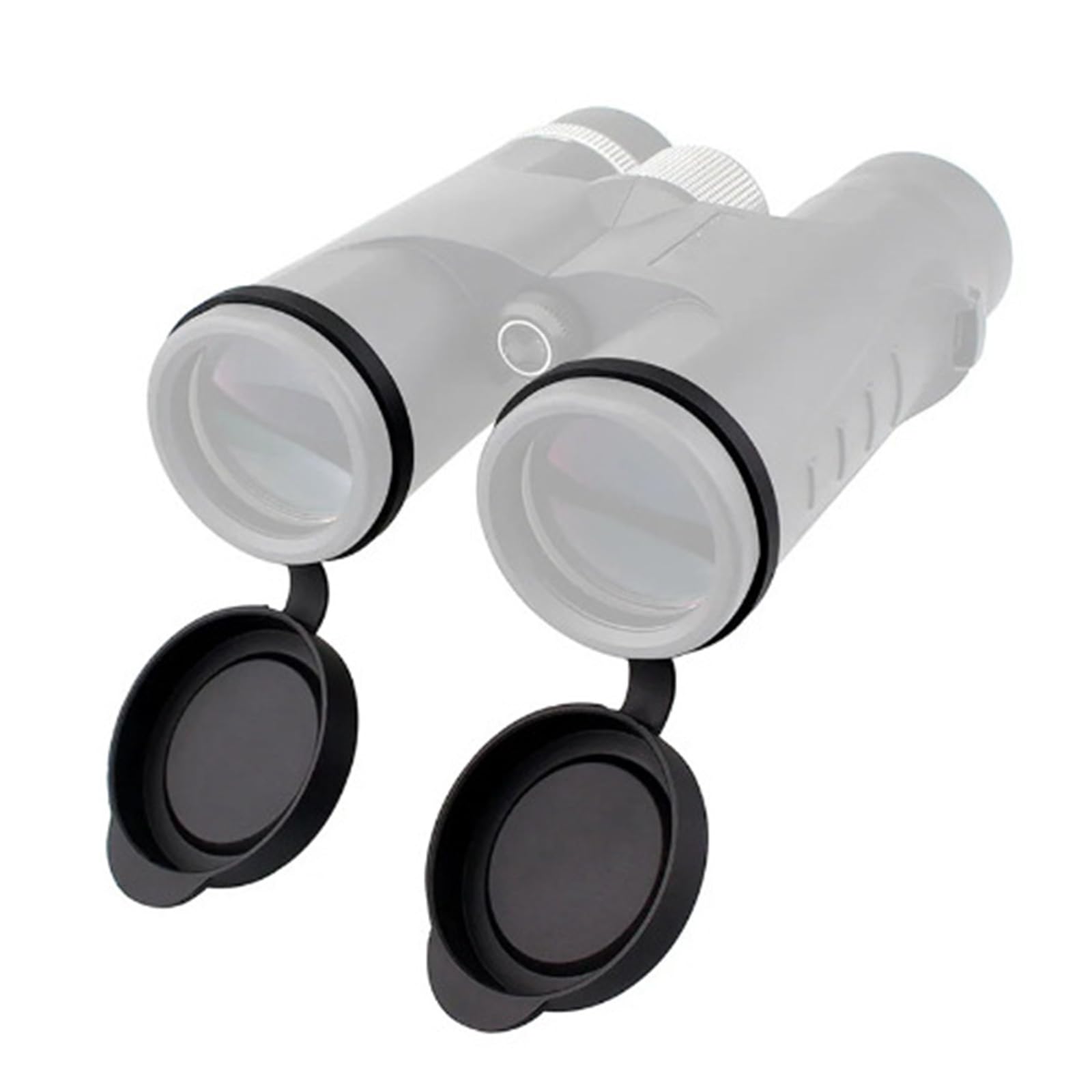 Étui de protection en silicone pour jumelles télescopiques pour objectif oculaire 42 45 mm/52 55 mm