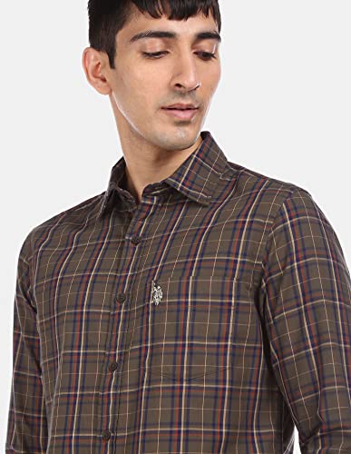 Image of U.S. POLO ASSN. Men's Cotton Regular Casual Shirt