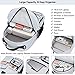 Lohol Fashion Backpack with Anti Theft Pocket, Water Resistant Travel Daypack for Teen Girls & Boys (Black)