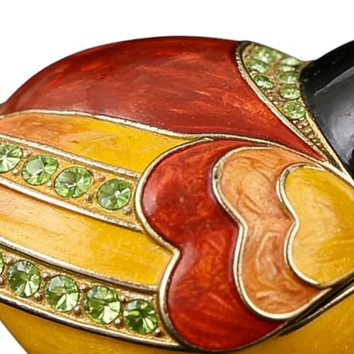 Boîte à bijoux oiseau compacte pour éviter de perdre vos bagues en voyage