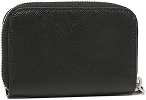 現行❀極美品 RFID搭載 プラダ サフィアーノトライアングル ケース 黒