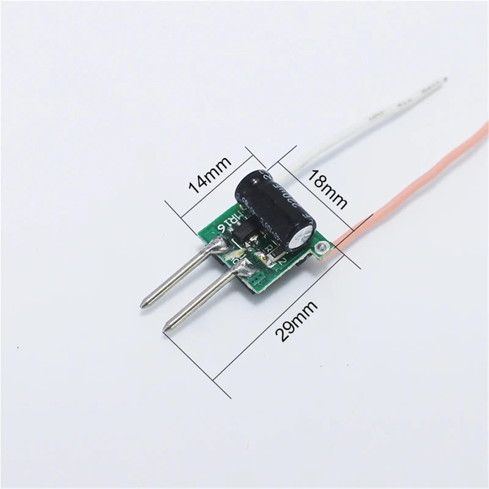 Lot de 6 alimentations LED MR16 9-10 V 300 mA - Transformateur d'alimentation for spots 3 W, sortie de courant stable 12 V
