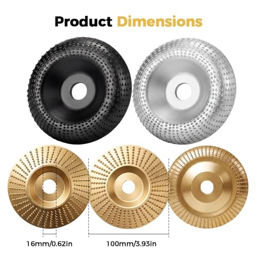Disques à sculpter le bois pour meuleuse, finis les blocages avec ces 5 dents - 5