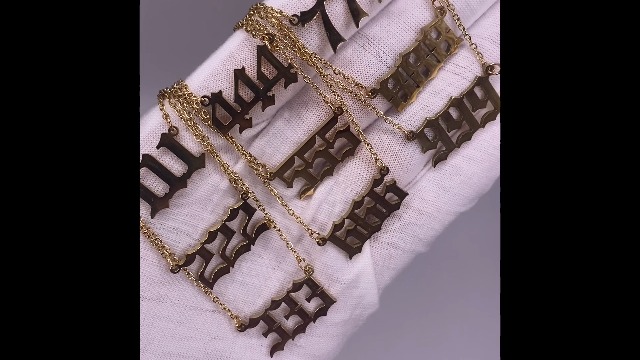 Amazon.com: Angel Numbers Necklace Set (9-Pack) – 18K Gold Plated