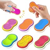 Magnetischer Fidget Slider Steine Set - 6 Stück Sensorisches Spielzeug gegen Stress für Kinder & Erwachsene - Autismus Angstlinderung Geschenk