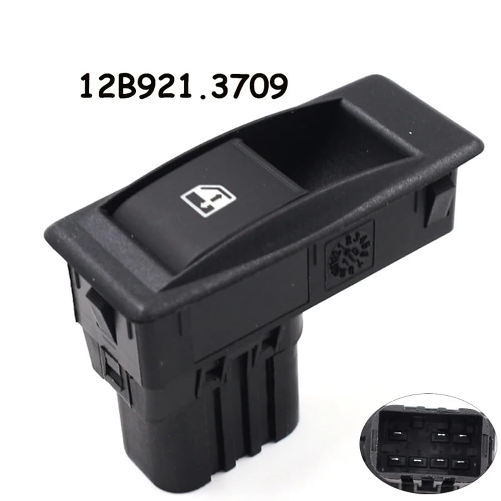 Przełącznik Szyby dla Lada, elektryczny przełącznik elektrycznego sterowania szybą samochodu 12B921.3709/12B9213709/12B921 3709