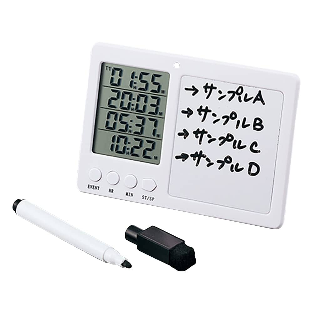 Amazon | アズワン 4連タイマー ホワイトボード付 HS120365