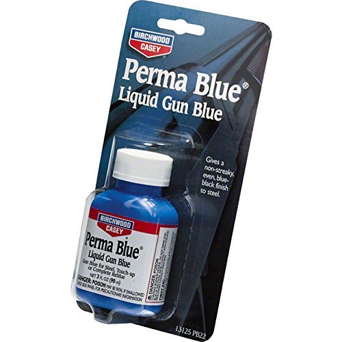 Birchwood Casey PERMA BLUE LIQUID Air Gun Shotgun Blueing 90ml [13125] Blue Rifle