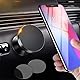 Magnetische Handyhalterung Auto, 360° Drehbar, Armaturenbrett-Montage mit 3M Klebefläche, Universal Smartphone Halterung (Silver)