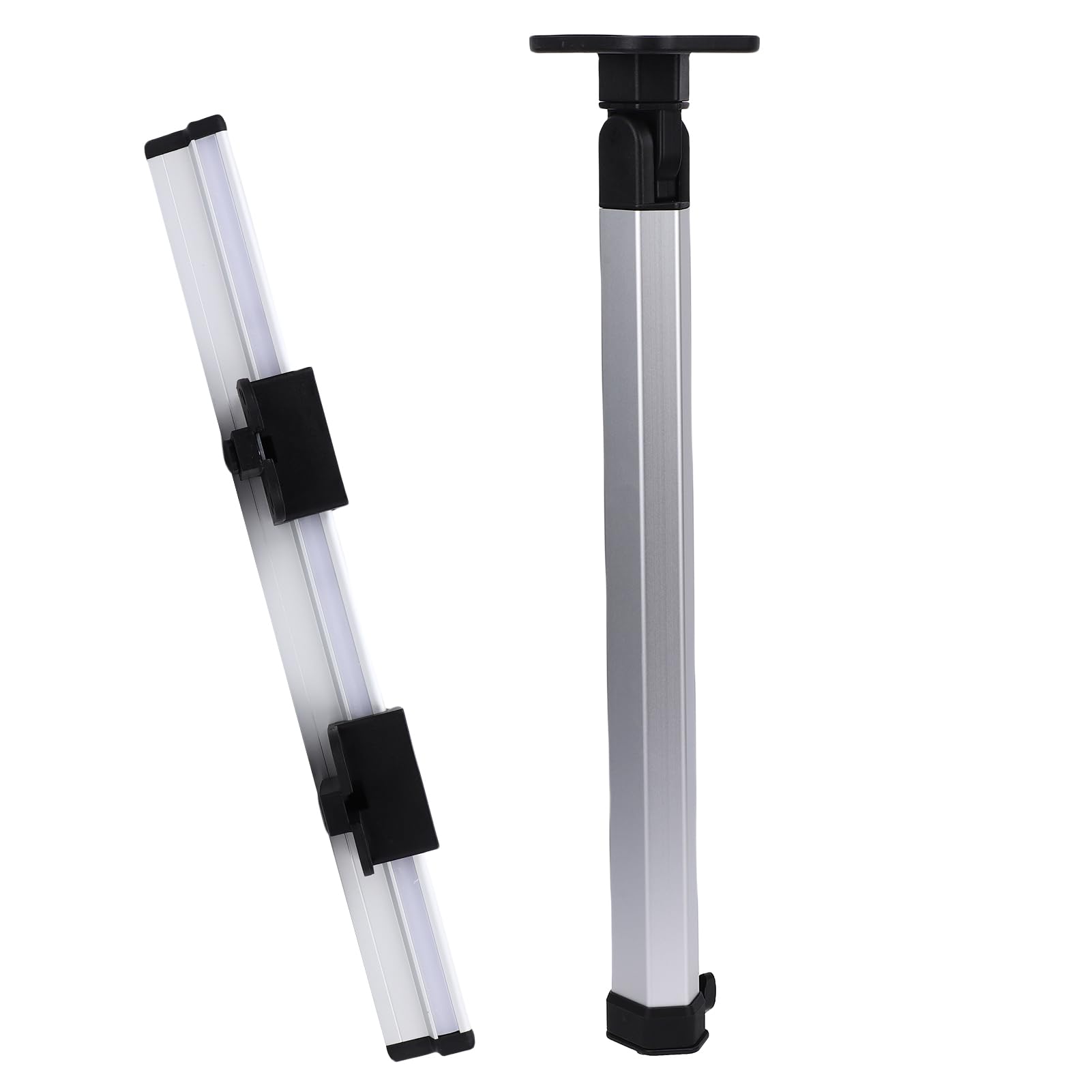 Kit Gambe Tavolo Regolabili per Kit Gambe Tavolo Pieghevoli per Regolabili Gamba Scorrevole Pieghevole Binario da 515-780 Mm Lega di Alluminio Anodizzato con
